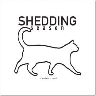 Shedding season (c/b) Posters and Art